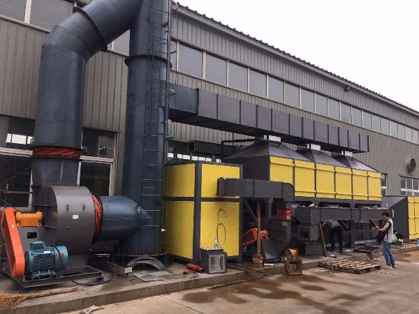 耀先-催化燃燒設備安裝圖